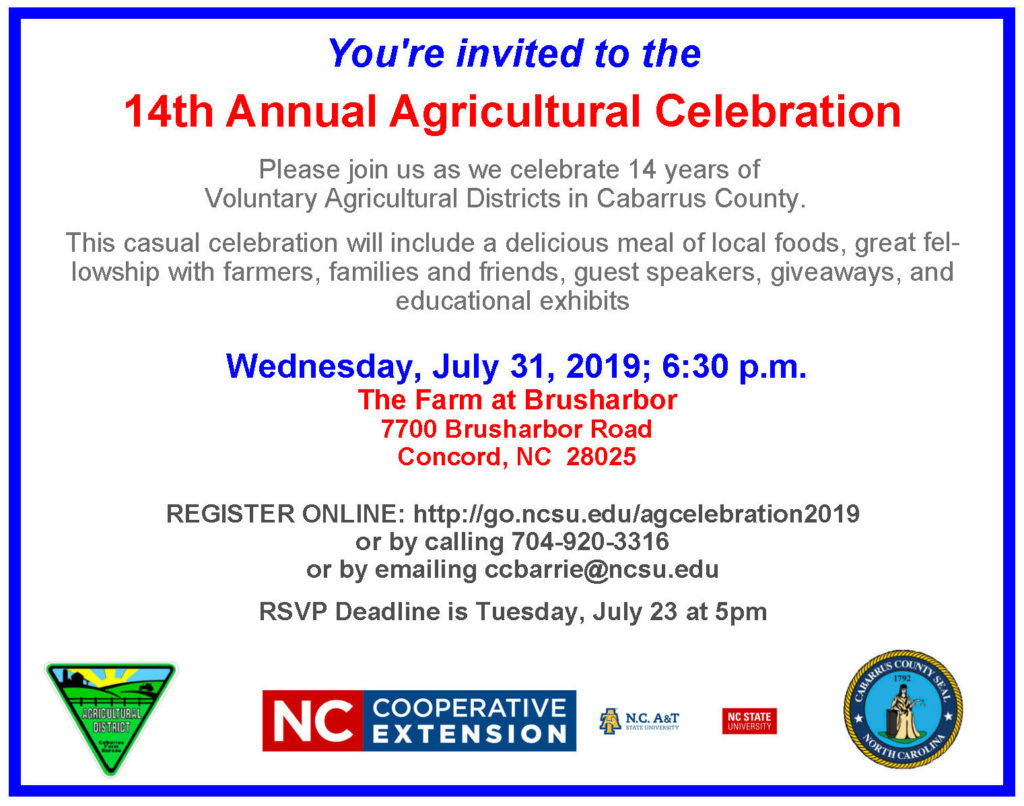 Ag Celebration flyer