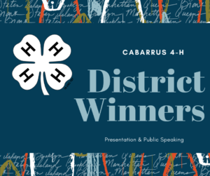 District Winners