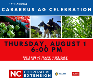 Cover photo for Cabarrus Ag Celebration