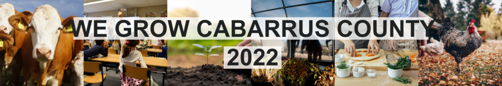 We grow Cabarrus County 2022.