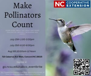 Cover photo for Make Pollinators Count  - Upcoming Classes!