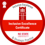 Inclusive Excellence and Strategic Practice Badge